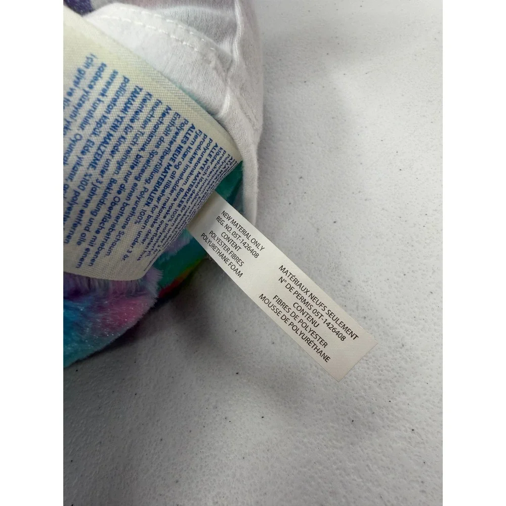 Build-A-Bear Bunny Birthday Princess Plush Tie Dye Blue Pink Purple 20in Stuffed